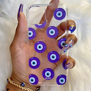 🔥ส่งจากไท🔥เคสไอโฟน 14Pro max เคสไอโฟนเท่ๆ Evil Eyez ดวงตา เคส for iPhone 13Pro max 12 iPhone 12Pro 14 11 case แฟชั่น