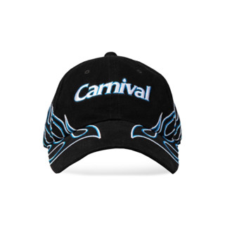 [พร้อมส่ง แท้💯] หมวก CARNIVAL FW23 BLAZE BALL CAP BLACK