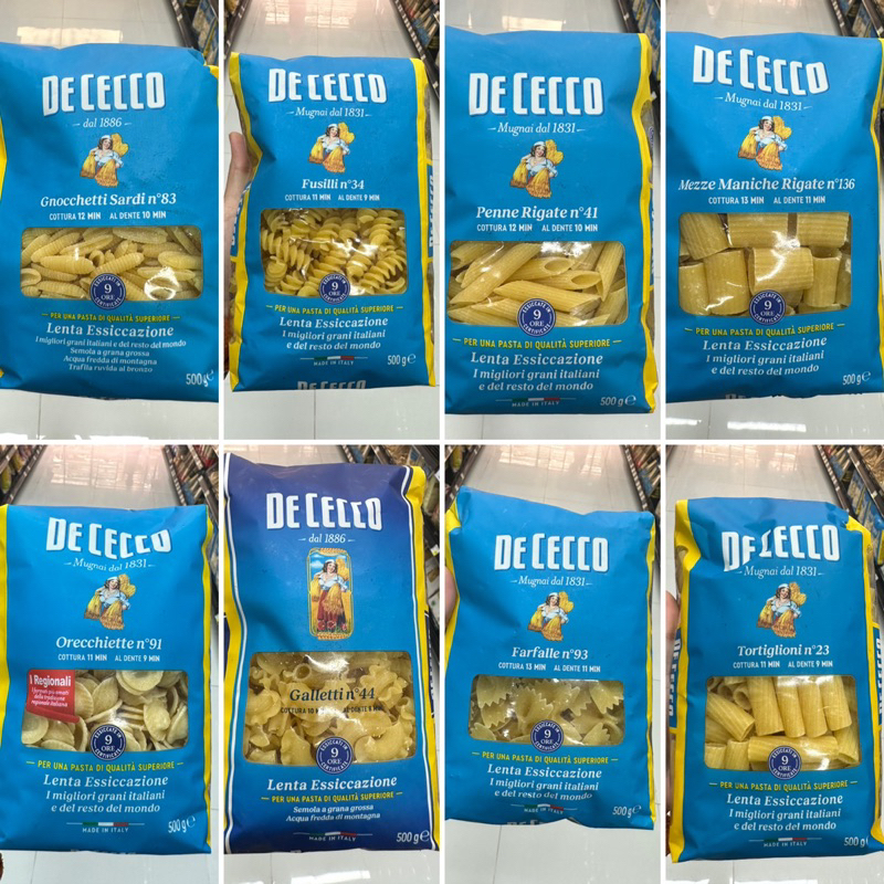 Riso No.74 Lenta Essiccazione ( De Cecco Brand ) 500 G. ริโซ ( พาสต้า เมล็ดข้าว เบอร์ 74 แป้งดูรัม 100% Bio / Cous Cous
