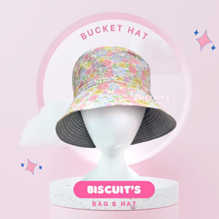 Biscuit’s (สินค้าพร้อมส่ง) หมวกบักเก็ตลายน่ารัก