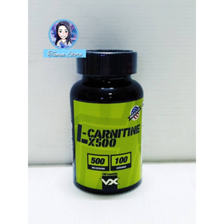 🔥✨ VX Vitaxtrong L-Carnitine X500 แอลคาร์นิทีน 100 เม็ด🔥✨ (exp.02/26)