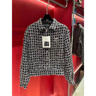 CHANEL TWEED JACKET เสื้อคลุม แจ็คเก็ต ผ้าทวิส ชาแนล สวยมาก