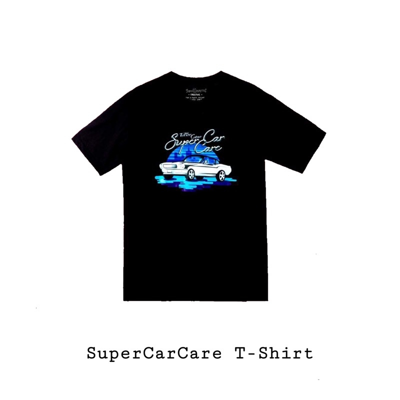 เสื้อวง Tattoo Colour T-Shirt "SuperCarCare" ของใหม่ มือ1 (แถมสติ๊กเกอร์)
