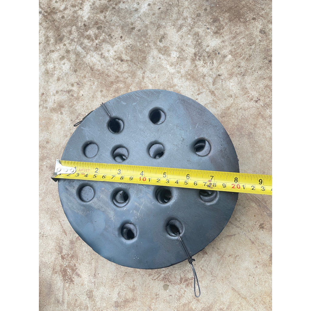 ตาดเตาถ่าน ทำจากเหล็กแผ่น ลิ้นเตา ใช้กับเตาถ่าน - รูปที่ 3