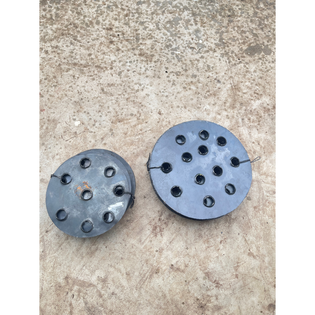 ตาดเตาถ่าน ทำจากเหล็กแผ่น ลิ้นเตา ใช้กับเตาถ่าน - รูปที่ 2