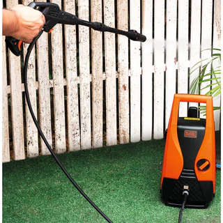 แบลค แอนด์ เด็กค์เคอร์ เครื่องฉีดน้ำแรงดันสูง 100 บาร์ รุ่น PW1450TD-B1 BLACK+DECKER PRESSURE WASHER 100 BAR PW1450TD-B1
