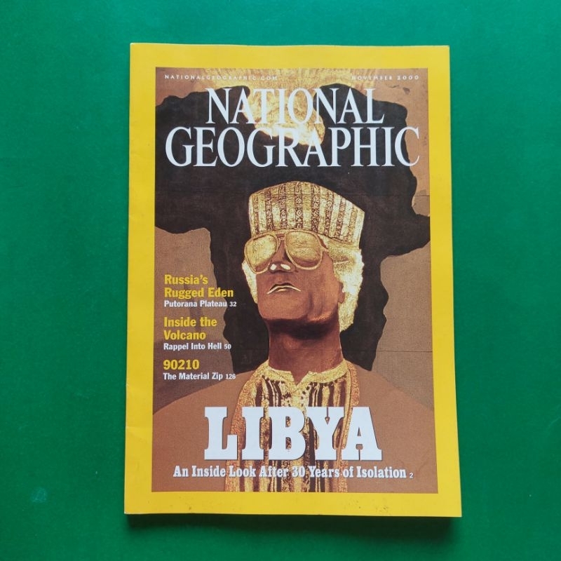 NATIONAL GEOGRAPHIC NOVEMBER 2000 LIBYA PUTORANA VOLCANO LUIS MARDEN LIONS NEPAL PUEBLO REBURIAL BEV