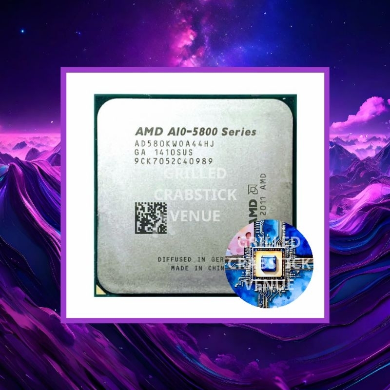 AMD A10 5800K รุ่นท๊อปสุดแห่ง FM2 "Trinity" สภาพสวย คุณภาพสูง