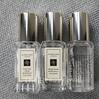 รวมกลิ่น ของแท้100% ฉลากไทย Jo Malone กลิ่น English Pear and freesia 9ml cologne /woodsage and seasalt