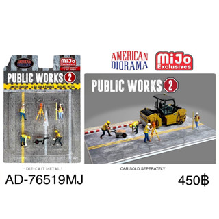 AD-76519MJ	 American Diorama 1:64 Public Works 2 – MiJo Exclusives Limited Edition 3,600