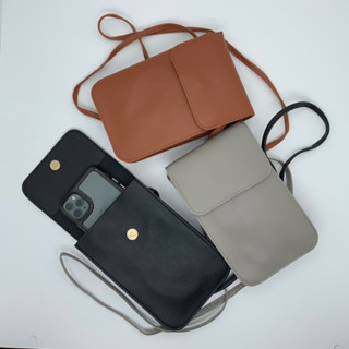 📌พร้อมส่ง 085กระเป๋าเล็กใส่โทรศัพท์ แฟชั่น หนังPU