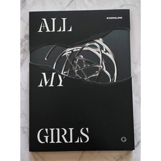 อัลบั้ม EVERGLOW - ALL MY GIRLS Album เวอร์ Dark พร้อมส่ง แกะแล้ว ไม่มีการ์ด ไม่มีโปสเตอร์ Kpop CD SLAY