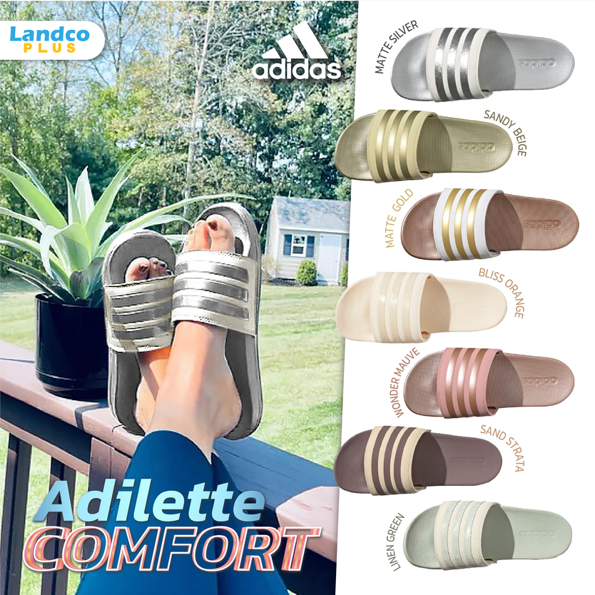 Adidas Collection รองเท้าแตะ Adilette Comfort GX4305 / GW8746 / GW8741 / GW8742 / H03620 / H03618 / 