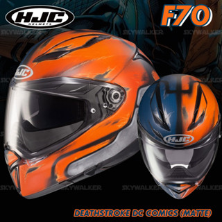 หมวกกันน็อค HJC รุ่น F70 DEATHSTROKE DC COMICS (MATTE)