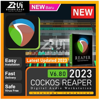 Cockos REAPER 2023 v6.80+Fabfilter Total Bundle 2023 l Latest 2023 l Windows