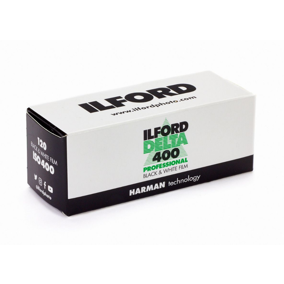 ฟิล์มขาวดำ Ilford Delta 400 Professional 120 B&W Film ฟิล์มถ่ายรูป ฟิล์ม Hasselblad Rolleiflex