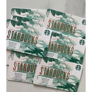 บัตรสตาร์บัคส์มูลค่า 1000 บาท starbuck card