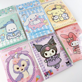 พร้อมส่ง💕 ครอสติสคริสตัล Sanrio DIY ภาพติดเพชร 5D Diamond Painting ครอสติช ปักเพชร แคร์แบร์