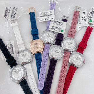 ของแท้100%⚡️พร้อมส่ง นาฬิกา COACH 14502095 BOYFRIEND SMALL RUBBER STRAP WATCH