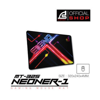 แผ่นรองเมาส์ เกมส์มิ่ง SIGNO E-Sport Gaming Mouse Pad รุ่น MT-325 NEONER-1 , MT-326 NEONER-2