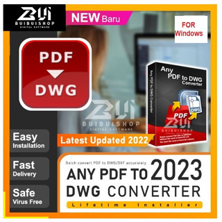 Any PDF to DWG Converter 2023 l Latest 2022 l Windows