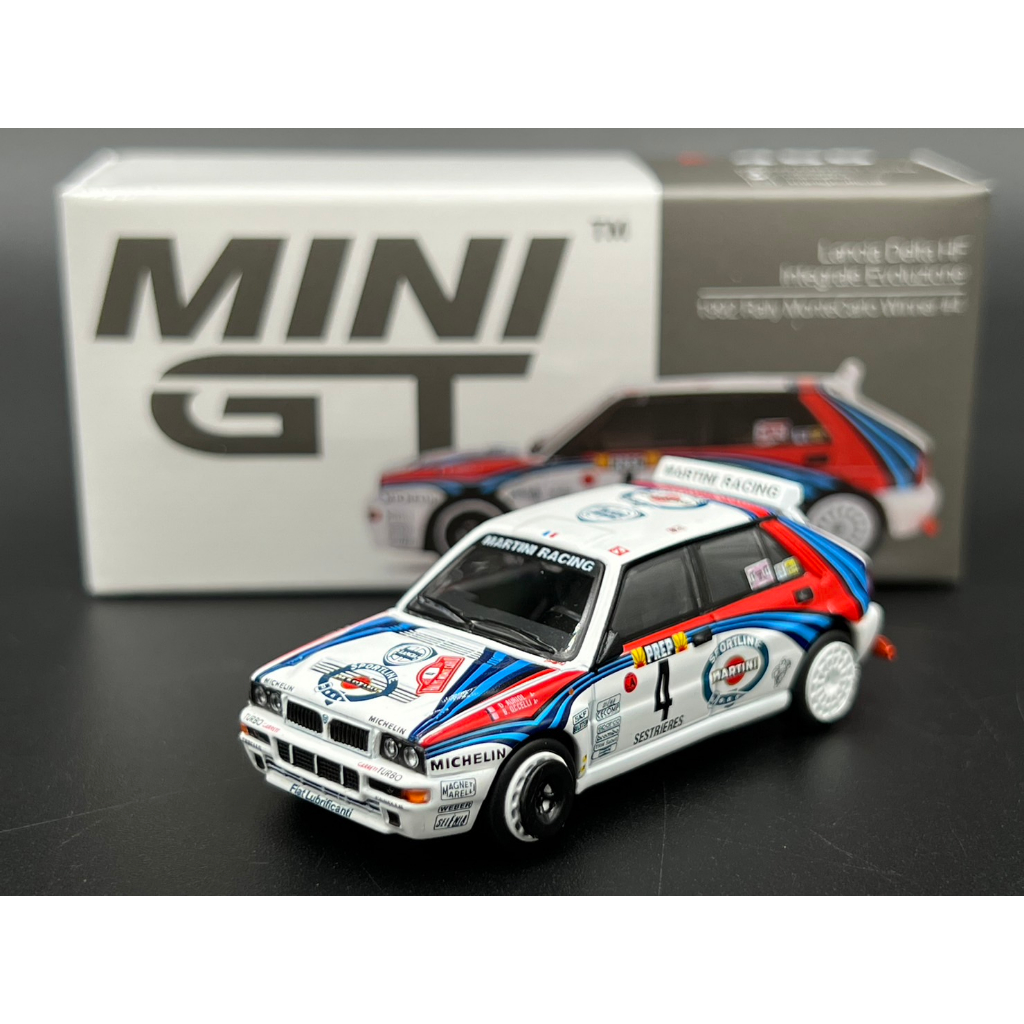 MINIGT Lancia Delta HF Integrale Evoluzione 1992 Rally MonteCarlo Winner #4