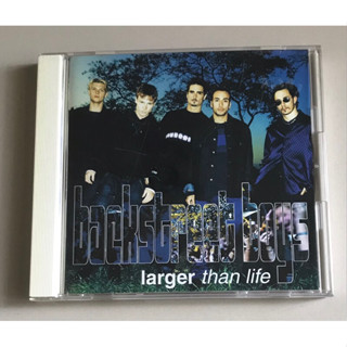 ซีดีซิงเกิ้ล ของแท้ มือ2 สภาพดี...ราคา250บาท  “Backstreet Boys”ซิงเกิ้ล"Larger than Life"*แผ่นหายากMade in Japan*