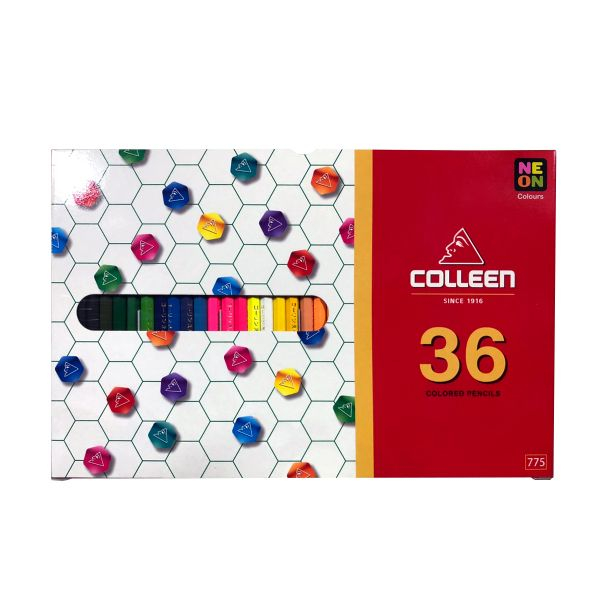 COLLEEN สีไม้คอลลีน 36 สี (แท่งเหลี่ยม) #NO.775