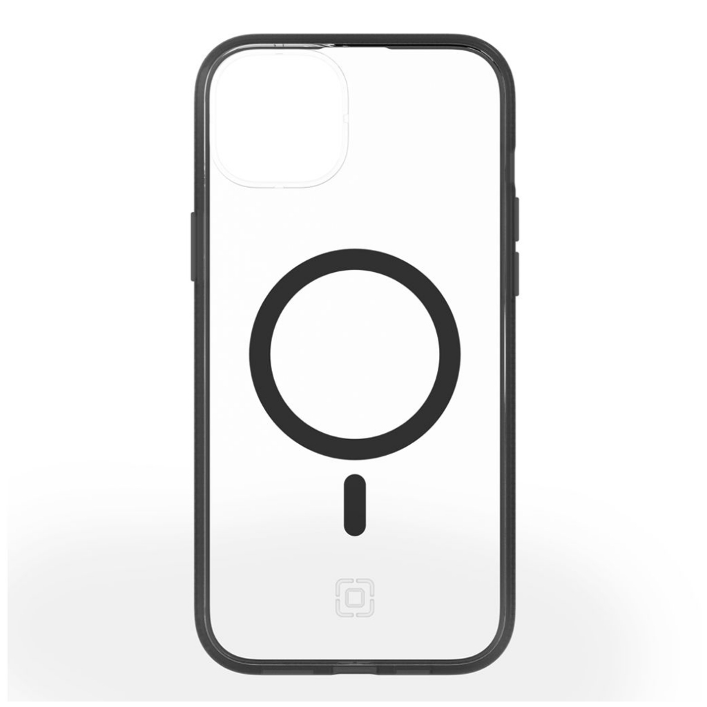 Incipio Idol Series Custodia per iPhone 14 Pro Max, protezione minimalista e sostenibile - Nero/Trasparente (IPH-2027-BLKC