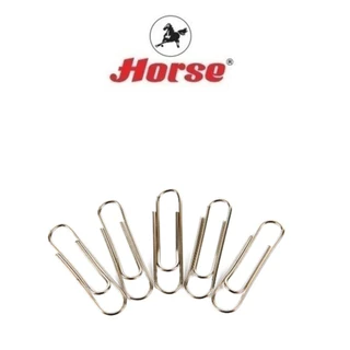 HORSE ลวดเสียบกระดาษ No.1 ชนิดกลม บรรจุกระป๋อง ตราม้า