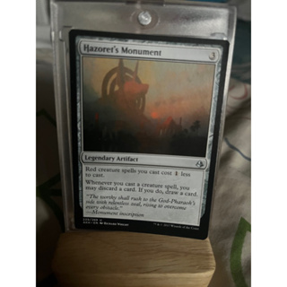 การ์ด MTG Hazoret’s Monument Artifact Magic the Gathering EDH รุ่น AKH สภาพ Nm