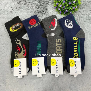 🧦ถุงเท้าข้อกลางผ้าหนา ใส่ทำงาน ✅1 แพ็ค12คู่ ขนาดฟรีไซส์✅สินค้าคละสีคละลาย ผ้าดี ผ้านิ่มใส่สบายจ้า