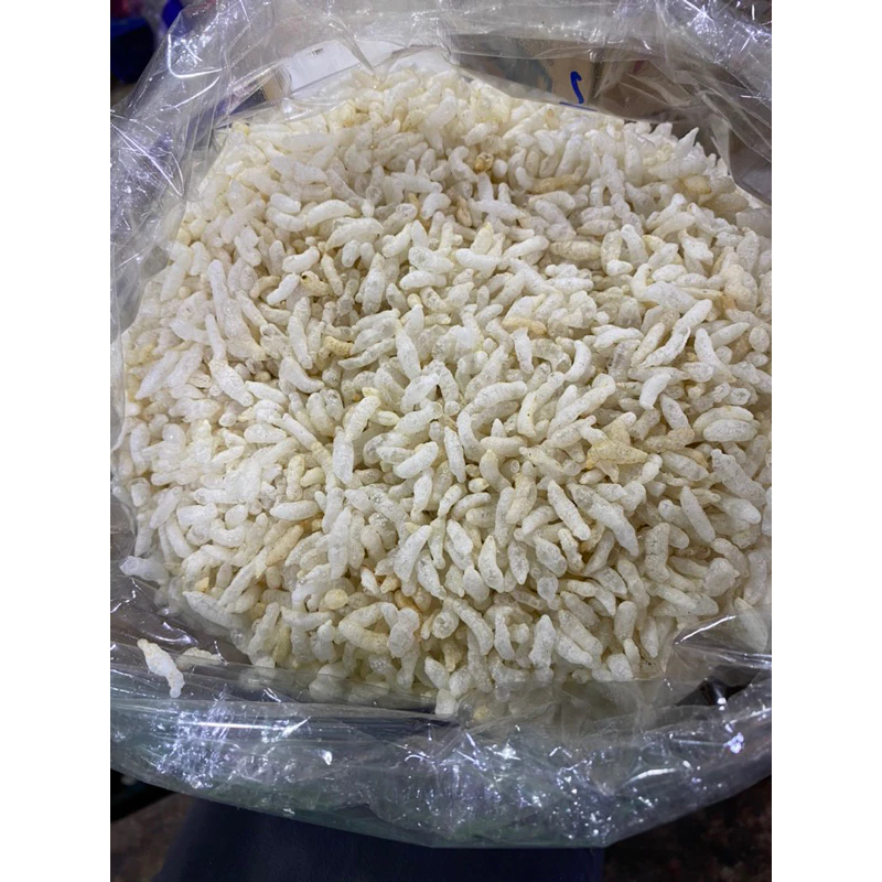 ข้าวพอง ขาวสะอาด คัดพิเศษ (1กิโลกรัม) หอมกลิ่นคั่วเตาถ่าน