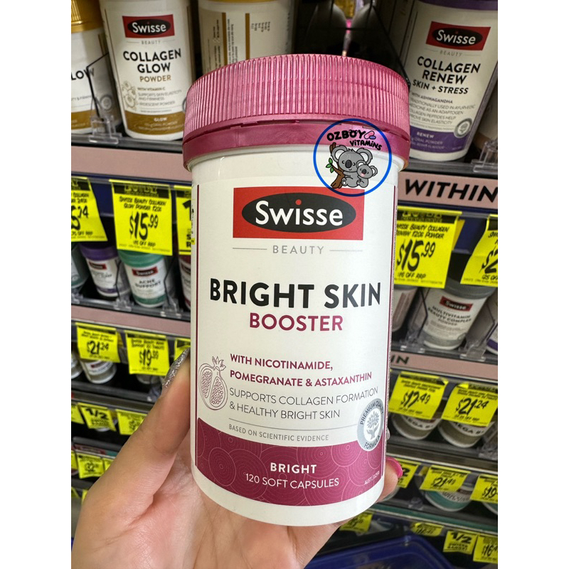 Swisse bright skin 120 caps