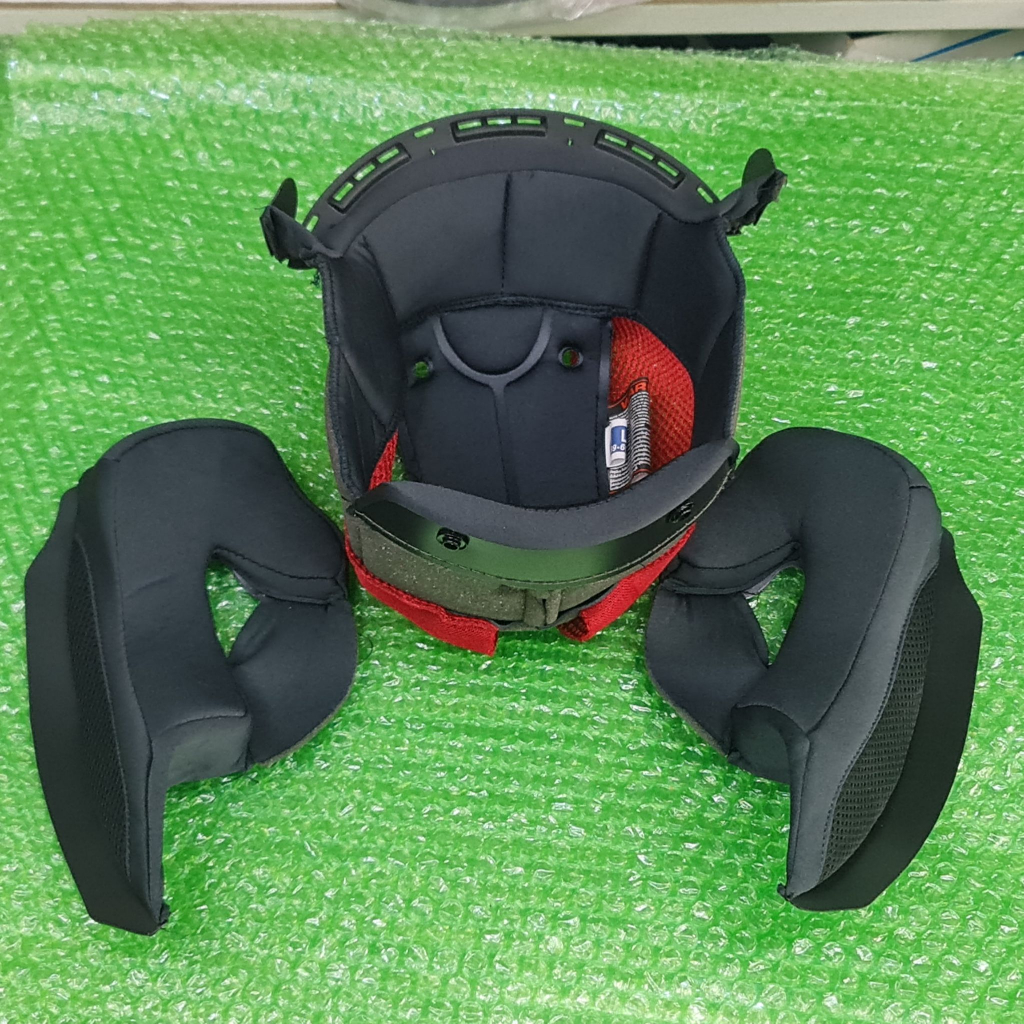 อะไหล่นวม อาดี ยกคาง รุ่น แมดทริก  Helmet inner padding for RD helmet model Matrix -นวมแก้ม-และ-นวมห