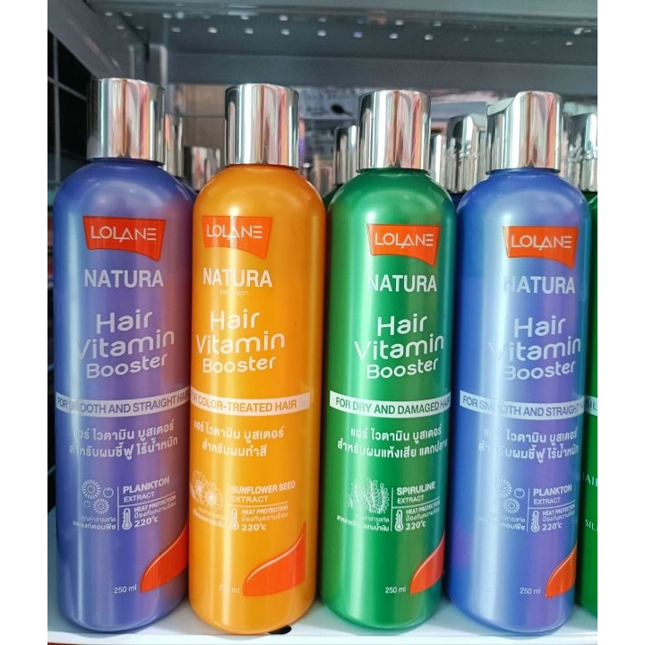 Lolane Natura Hair Vitamin Booster โลแลน แฮร์ วิตามิน บูสเตอร์ 250ml - รูปที่ 4