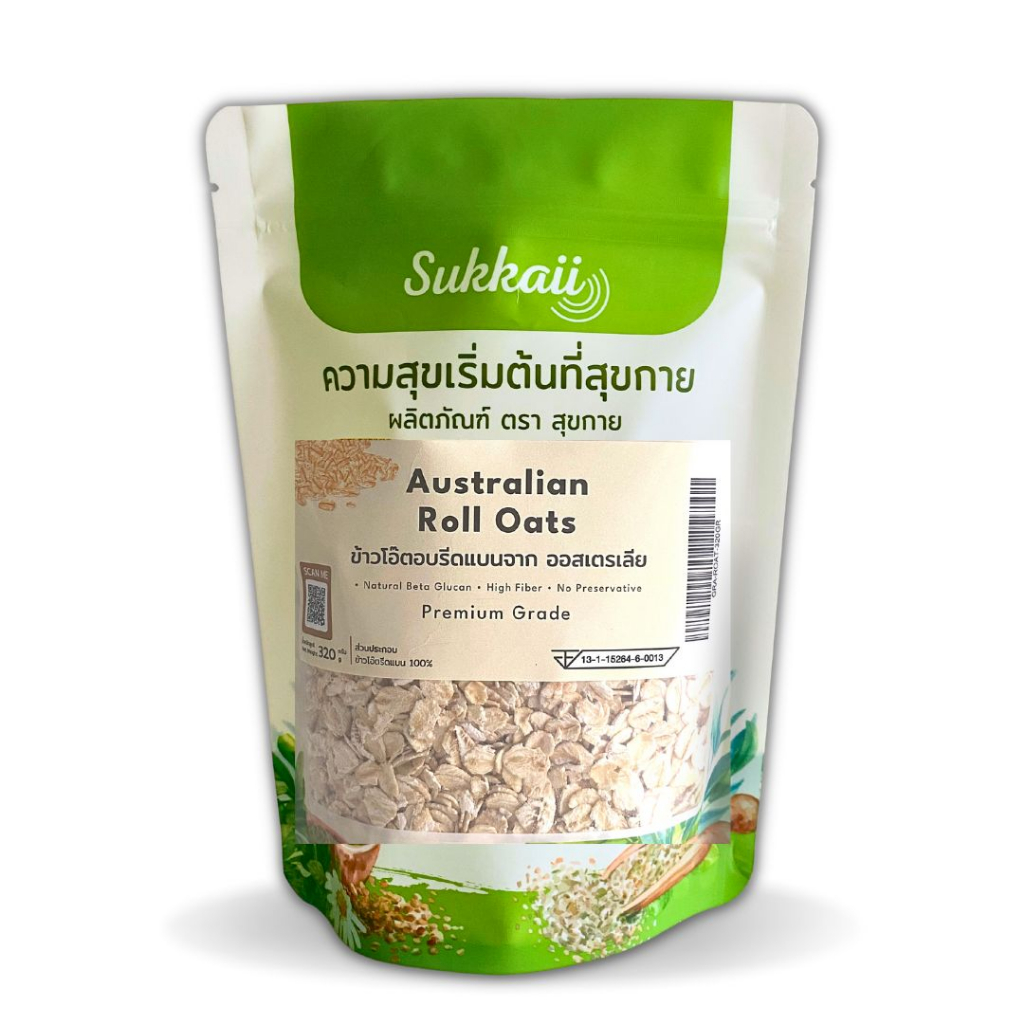 โรลโอ๊ต นำเข้า ขนาด 320 กรัม