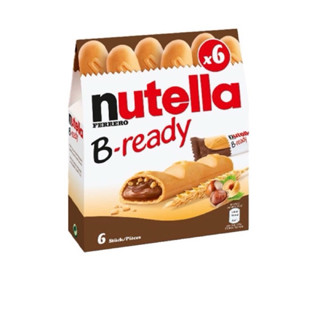 Nutelle B-ready นูเทลลา บีเรดดี้ ขนาด6ชิ้น 132กรัม