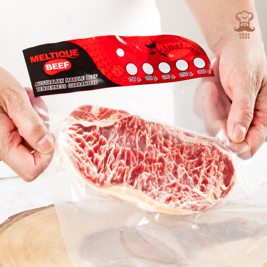 เนื้อสันนอกออสเตรเลีย พอร์ชั่นคัท MELTIQUE BEEF (AUSTRALIA)