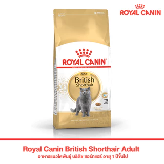 Royal Canin Adult British short hair 4kg อาหารแมวโต พันธุ์บริติช ชอร์ตแฮร์ 4 kg