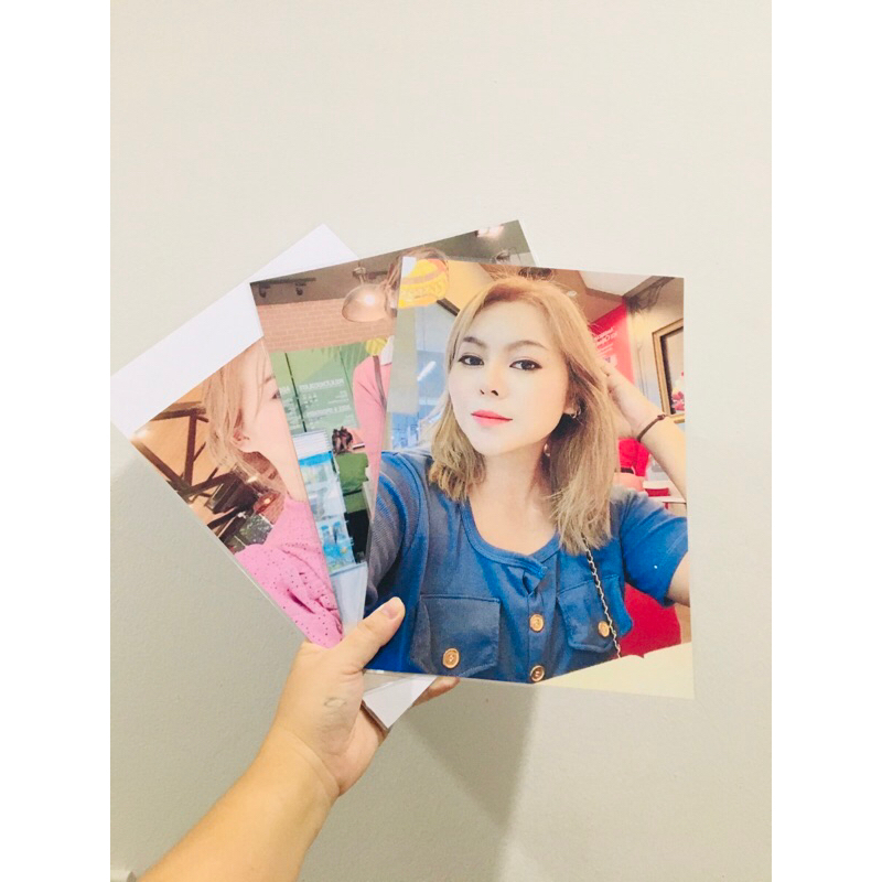 อัดรูป ขนาด A4/เคลือบแข็ง ใบละ50บาท