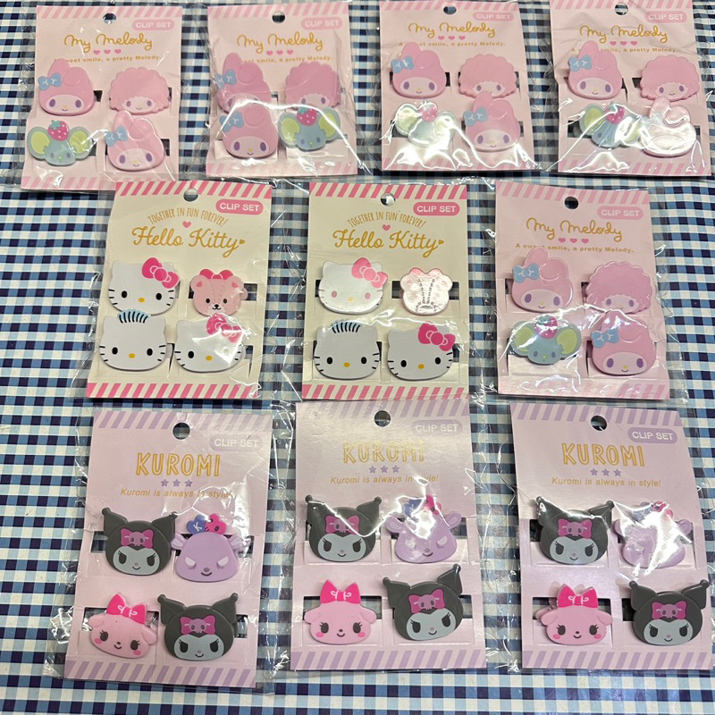 Sanrio kitty ซานริโอ้ ตัวหนีบ คลิปหนีบกระดาษ