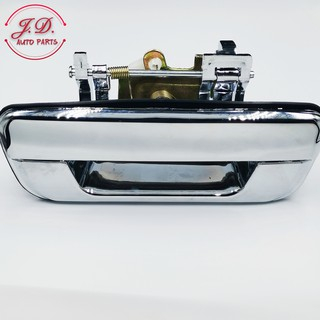 มือเปิดฝาท้าย ISUZU D-MAX ปี2003-2011,CHEVROLET COLORADO ปี2004-2011 (ชุบโครเมี่ยม)มือเปิดท้าย