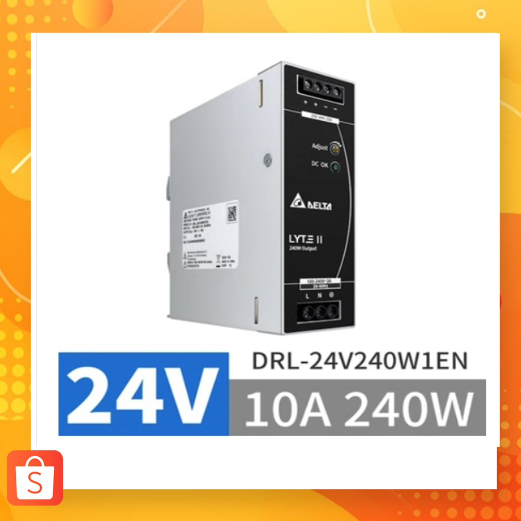 Delta Power Supply Model DRL-24V240W1EN   24V/10A(240W)