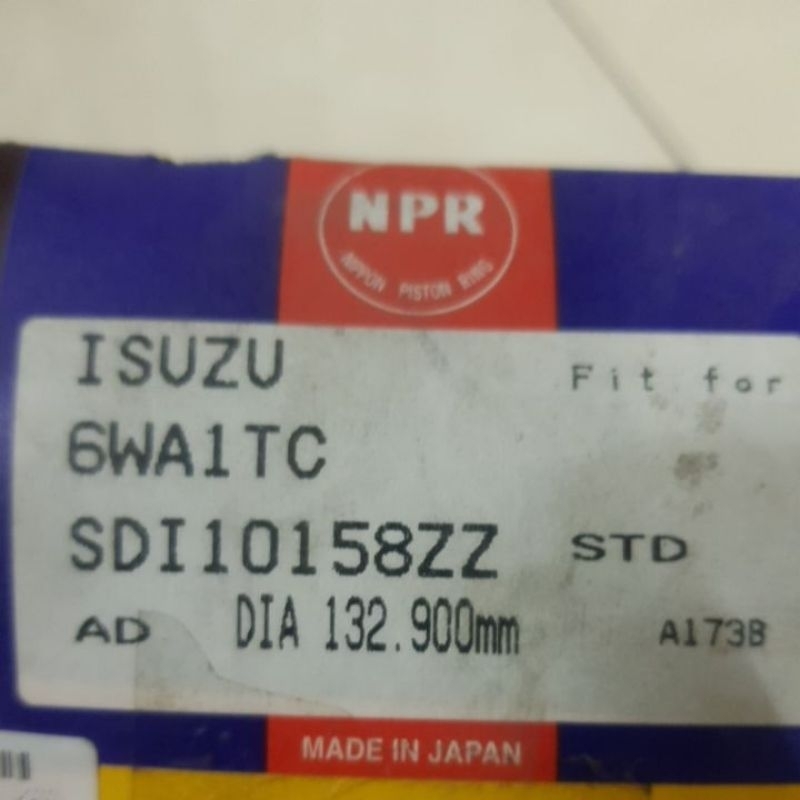 แหวนลูกสูบ ISUZU DEGA320 6WA1-T