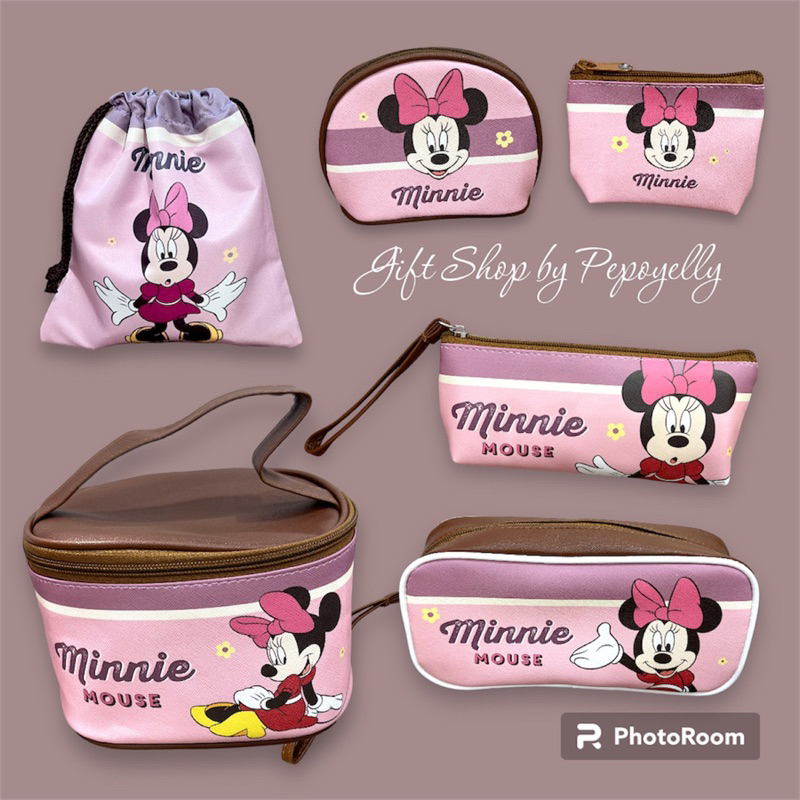 เซตกระเป๋ามินนี่เมาส์ Minnie Mouse ลิขสิทธิ์แท้
