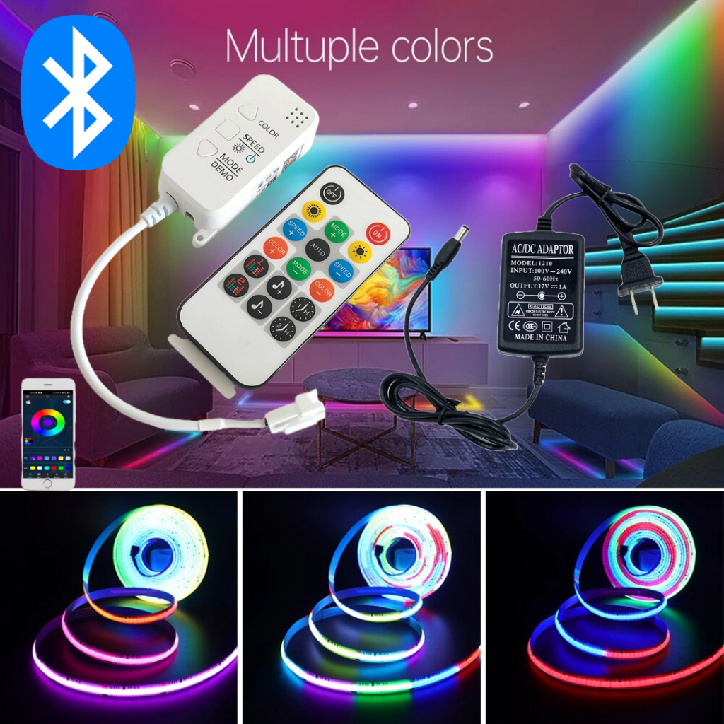 กล่องควบคุม RGB ICDC 12-24V  3 พิน  WIFI สำหรับ RGB 12V /บลูทูธ / ควบคุมสมาร์ท WIFI