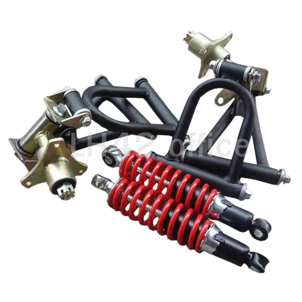 ชุดดัดแปลงอุปกรณ์เสร้มรถโกคร์ท รถสี่ล้อไฟฟ้า รถATV รถ บักกี้ ATV Gokart ระบบกันสะเทือนหน้า Bull ATV Rocker ARM Claw เพลา - รูปที่ 2