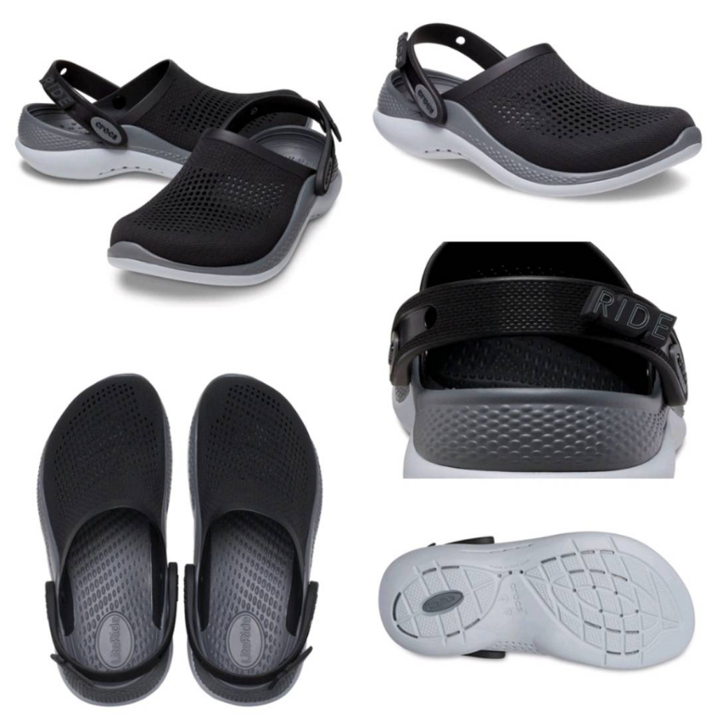 Crocs 360 Marbled LiteRide Clog รองเท้าแตะครอกส์หัวโต รุ่นไหมล่าสุด พืนนี่มใส่สบายสวยหรู่ดูดีใช่ทน