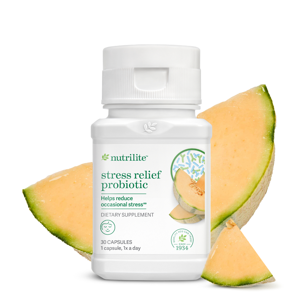 Nutrilite™ Stress Relief Probiotic 30 capsule (EXP 12/2024) นิวทริไลท์™ โปรไบโอติกบรรเทาความเครียด